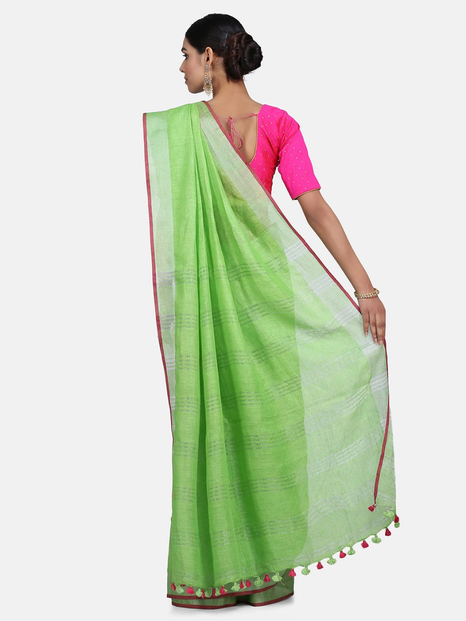 Green Cotton Saree?