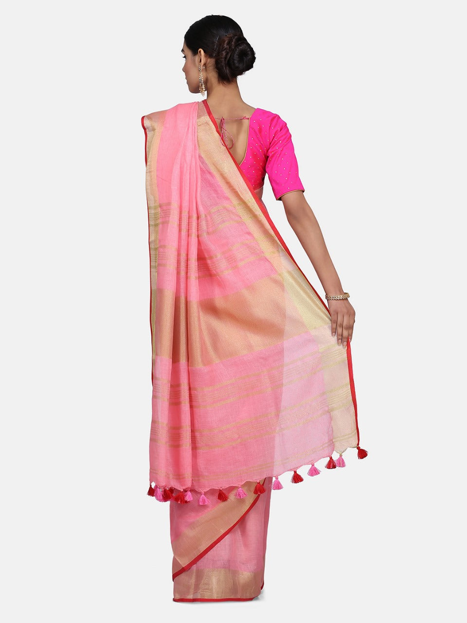 Pink Cotton Saree?