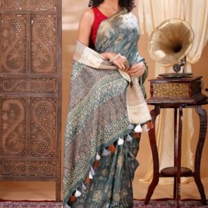 TUSSAR SILK SAREE WITH SILKMARK CERTIFICATE